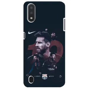 Чехлы Месси для Sansung Galaxy M01 Core (A013F) (AlphaPrint) (Месси 10)