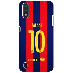 Чехлы Месси для Sansung Galaxy M01 Core (A013F) (AlphaPrint) (Messi Barca 10)