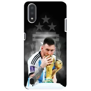 Чехлы для Sansung Galaxy M01 Core (A013F) (Leo чемпион) (AlphaPrint) (Месси Чемпион)