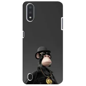 Чехлы с Обезьянами NFT для Sansung Galaxy M01 Core (A013F) (AlphaPrint) (Обезьяна NFT)