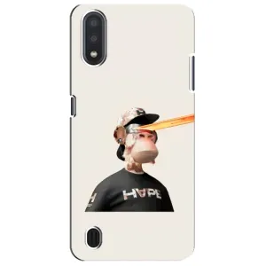 Чехлы с Обезьянами NFT для Sansung Galaxy M01 Core (A013F) (AlphaPrint) (обезьяна NFT в очках)