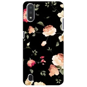 Чехлы с Цветами для Sansung Galaxy M01 Core (A013F) (VPrint) (Розочки)