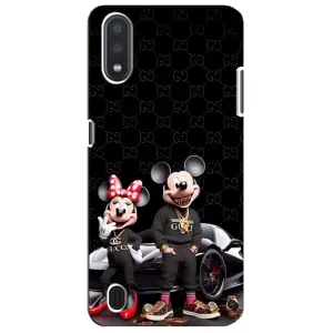 Чехол Disney Mouse Sansung Galaxy M01 Core (A013F) (PREMIUMPrint) (Семья Маусов)