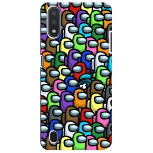 Чехол Амонг Ас для Sansung Galaxy M01 Core (A013F) (AlphaPrint) (Убит)