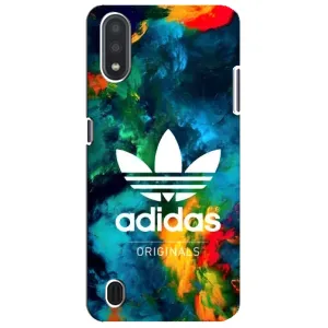 Чохли Адидас для Sansung Galaxy M01 Core (A013F) (AlphaPrint) (Яскравий Адідас)