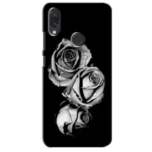 Чохол з картинкою (Стильні) Самсунг Галаксі М01с - (AlphaPrint) (Чорна троянда)