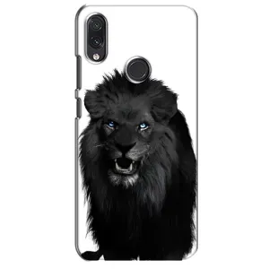 Чохли з картинкою животних Sansung Galaxy M01s (Чорний ЛЕВ)
