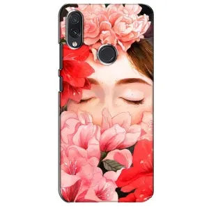 Чехлы (ART) Цветы на Sansung Galaxy M01s (VPrint) (Глаза в цветах)