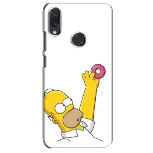 Чjхол з Сімпсонами для Sansung Galaxy M01s (VPrint) (Гомер з пончиком)