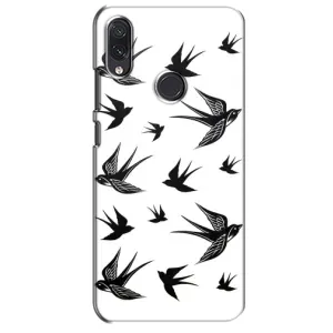 Чохол з пташками на Sansung Galaxy M01s (VPrint) (Ластівки)
