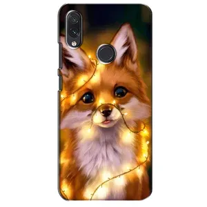 Чохли з картинкою Лисичка для Sansung Galaxy M01s (VPrint) (Лисичка в гірляндах)