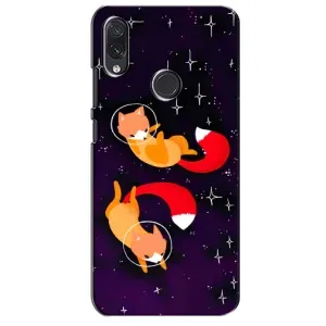 Чохли з картинкою Лисичка для Sansung Galaxy M01s (VPrint) (Лисички космонавти)
