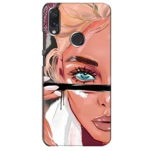 Чохол з друком для Sansung Galaxy M01s - (Мода) (AlphaPrint) (Макіяж)