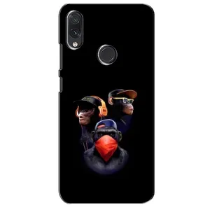 Чохол з Мавпами Sansung Galaxy M01s - (AlphaPrint) (Три мавпи)
