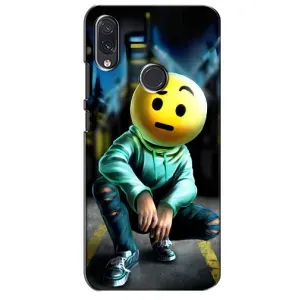 Чехол для Самсунг М01с - (AlphaPrint) с печатью (ТОП продаж) (Парень смайл)