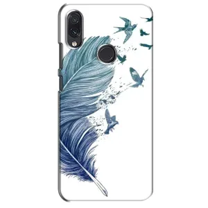 Чохол з картинкою (Стильні) Самсунг Галаксі М01с - (AlphaPrint) (Перо)