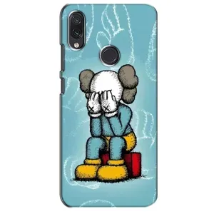 Чохли для Sansung Galaxy M01s - Bearbrick Louis Vuitton (PREMIUMPrint) (Плач Bearbrick)