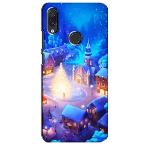Різдвяні Чохли для Sansung Galaxy M01s (VPrint) (Різдвяне місто)