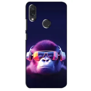 Чохол з Мавпами Sansung Galaxy M01s - (AlphaPrint) (Стильна мавпа)