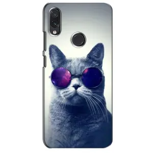Чехол с принтом для Sansung Galaxy M01s (AlphaPrint) Модные коты (Стильный кот)