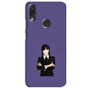 Чохли Венсдей на Sansung Galaxy M01s Уенсдей (AlphaPrint) (Венздей у чорному)
