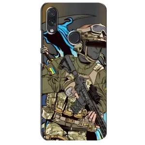 Чехлы с картинкой ЗСУ для Sansung Galaxy M01s (AlphaPrint) (Воїн ЗСУ)