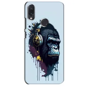 Чохол з Мавпами Sansung Galaxy M10s - (AlphaPrint) (Горила в навушниках)