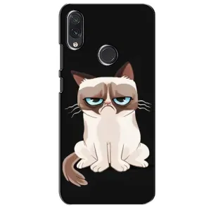 Чохол з принтом для Sansung Galaxy M10s (AlphaPrint) Модні коти (Сумний кіт)