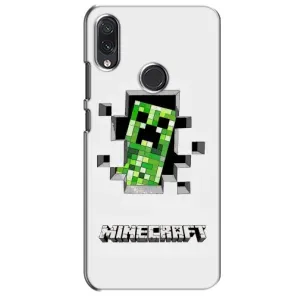 Чехол Майнкрафт на Sansung Galaxy M10s (AlphaPrint) Minecraft (крипер Майнкрафт)