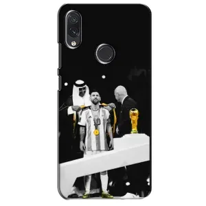 Чехлы для Sansung Galaxy M10s (Leo чемпион) (AlphaPrint) (Месси в накидке)