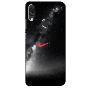 Чохол для Sansung Galaxy M10s - з принтом Найк (AlphaPrint) (Найк червоний)