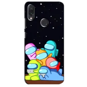 Чехол Амонг Ас для Sansung Galaxy M10s (AlphaPrint) (Скины в космосе)