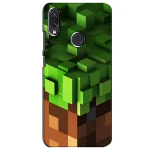 Чехол Майнкрафт на Sansung Galaxy M10s (AlphaPrint) Minecraft (текстура Майнкрафт)