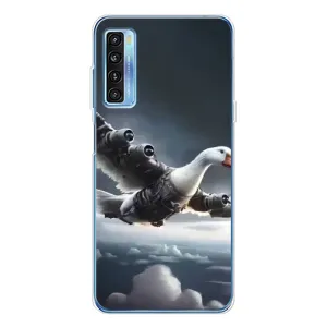 Чехол с мемом Тралалело тралала на TCL 20L Plus