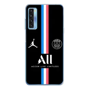 Чохли PSG для TCL 20L Plus (AlphaPrint) (футболка ПСЖ)