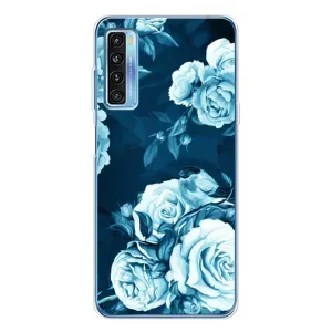 Чехлы (ART) Цветы на TCL 20L Plus (VPrint) (Блактині бутони)