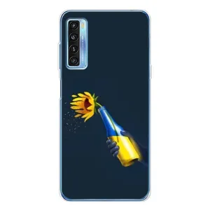 Чехол для Патриота Украины TCL 20L Plus - (AlphaPrint) (Коктейль молотова)