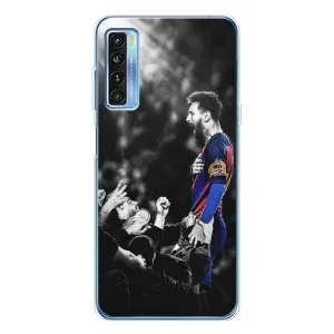 Чехлы Месси для TCL 20L Plus (AlphaPrint)