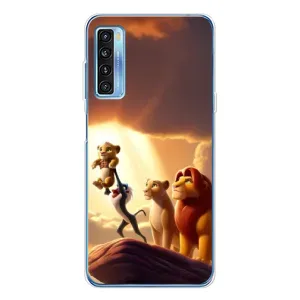 Чехол с принтом «Симба на презентации» для TCL 20L Plus