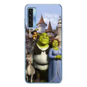 Чехол с мультфильмом Шрек на TCL 20L Plus