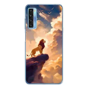 Чехол с принтом «Симба на скале» для TCL 20L Plus