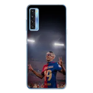 Чехол с футболистом Ламин Ямаль TCL 20L Plus (Ямаль на стадионе)