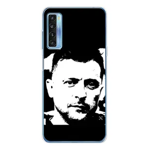 Чехол для TCL 20L Plus (AlphaPrint - с принтом Зеленского)