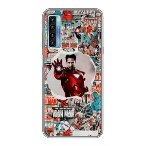 Чехлы с героями Марвел TCL 20L (VPrint)