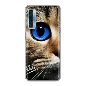 Чехлы с Котиками для TCL 20L (VPrint)