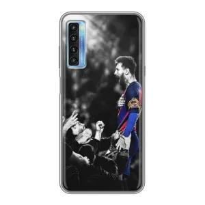 Чехлы Месси для TCL 20L (AlphaPrint)