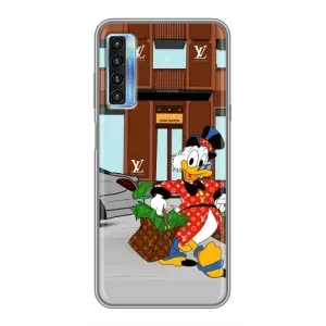 Чехлы для TCL 20L - Скрудж МакДак Louis Vuitton (PREMIUMPrint)