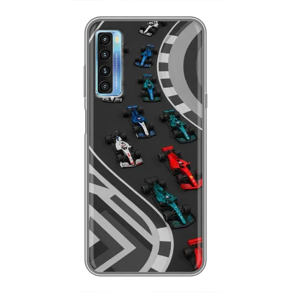 Чехол с принтом «Трасса Ф1» для TCL 20L Чехол с принтом «Трасса Ф1» для TCL 20L