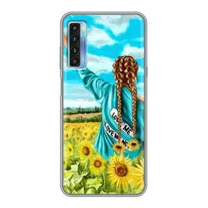 Чехол для Патриота Украины TCL 20L - (AlphaPrint)