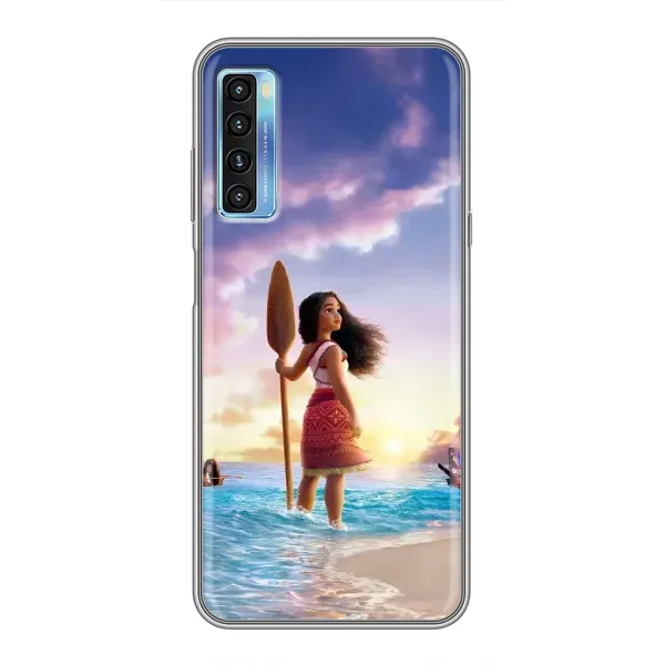 Чехол с принтом «Моана с веслом» для TCL 20L Чехол с принтом «Моана с веслом» для TCL 20L